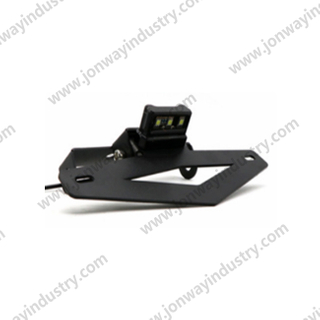 Numberplate Holder With LED Numberplate Light For Benelli 502C, BJ500-6A