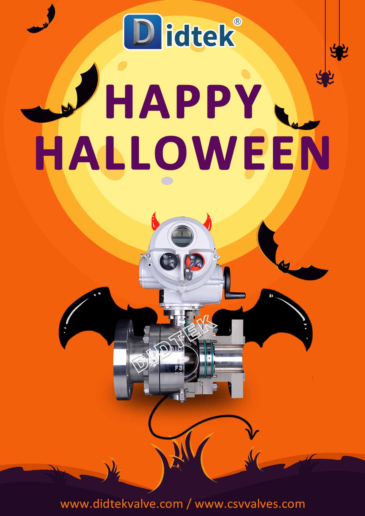 Didtek Wish Happy Halloween A4