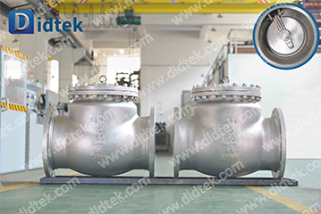 C-20 DIDTEKCSSCV Cast Steel Swing Check Valve-S32760 6A 16 Flanged Full Opening Renewable Seat Horizontal Swing Check Valve