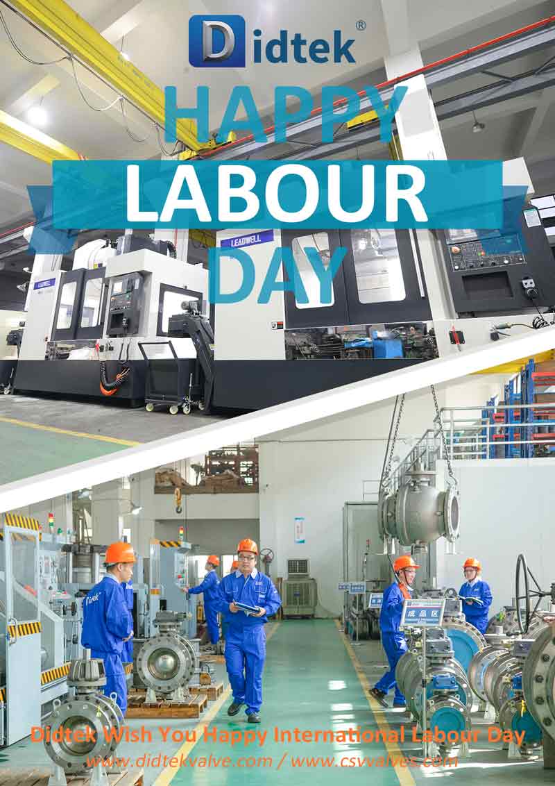 Didtek Wish Happy Labour Day A4