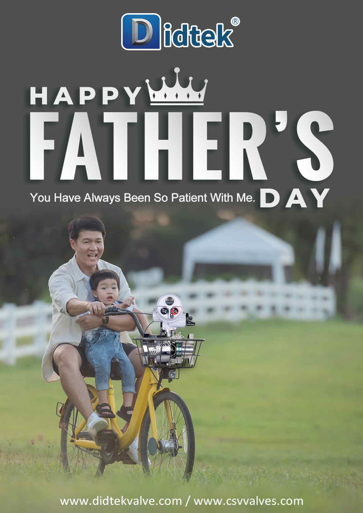 Didtek Wish Happy Father's Day A4