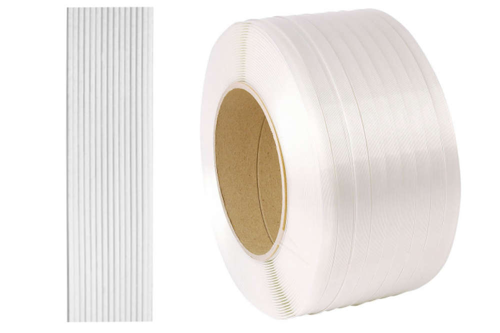 Polyester saamgestelde koordband