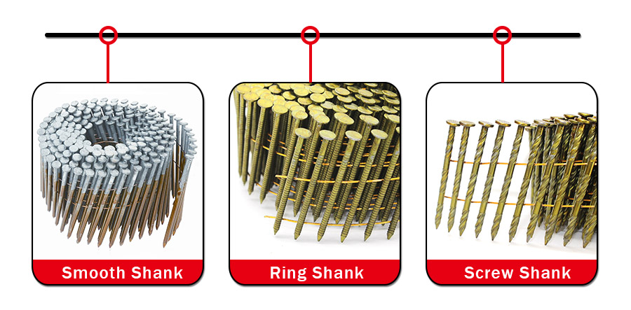 shank of nails dřík nehtů