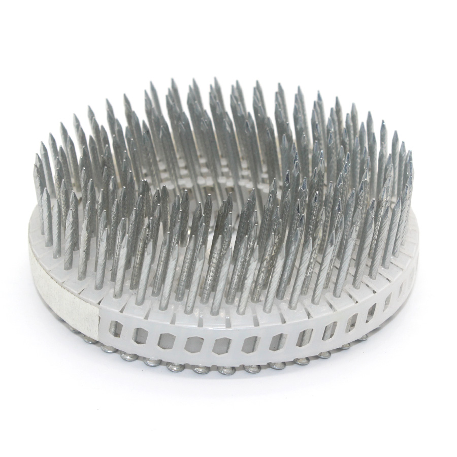No Plastic Scrap Coil Nail Plastová fólie Collation