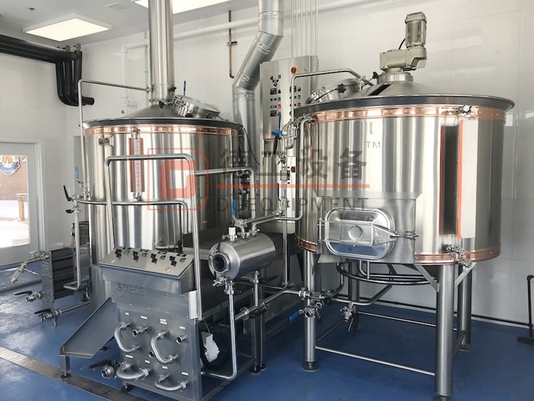 1000L 2 vessels stainless steel beer mashing system