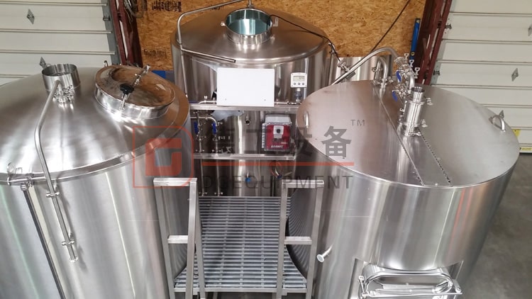 3-vessel beer brewhouse