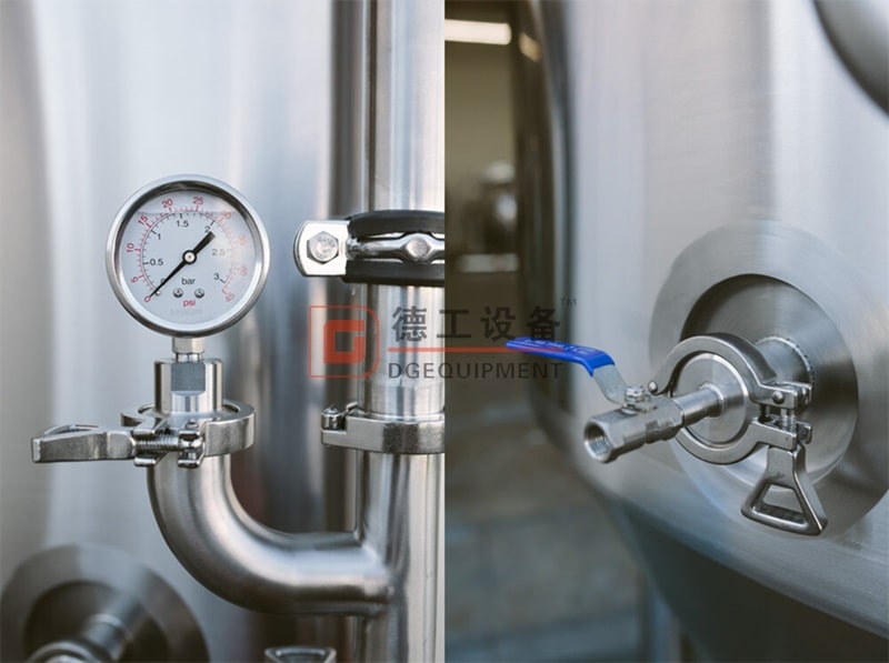 pressure gauge of FV-min