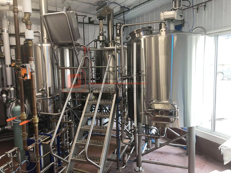 1000L micro brewery equipment 3 vessels beer brewhouse