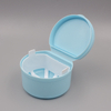 Personalizar la caja de dentadura postiza de almacenamiento de dientes de plástico de grado alimenticio
