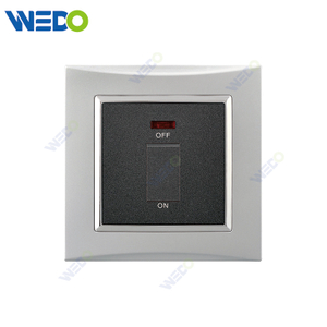 M3 Wenzhou Factory Новый дизайн электрический свет настенный выключатель и розетка IEC60669 20A маленькая кнопка коммутатора и большая кнопка