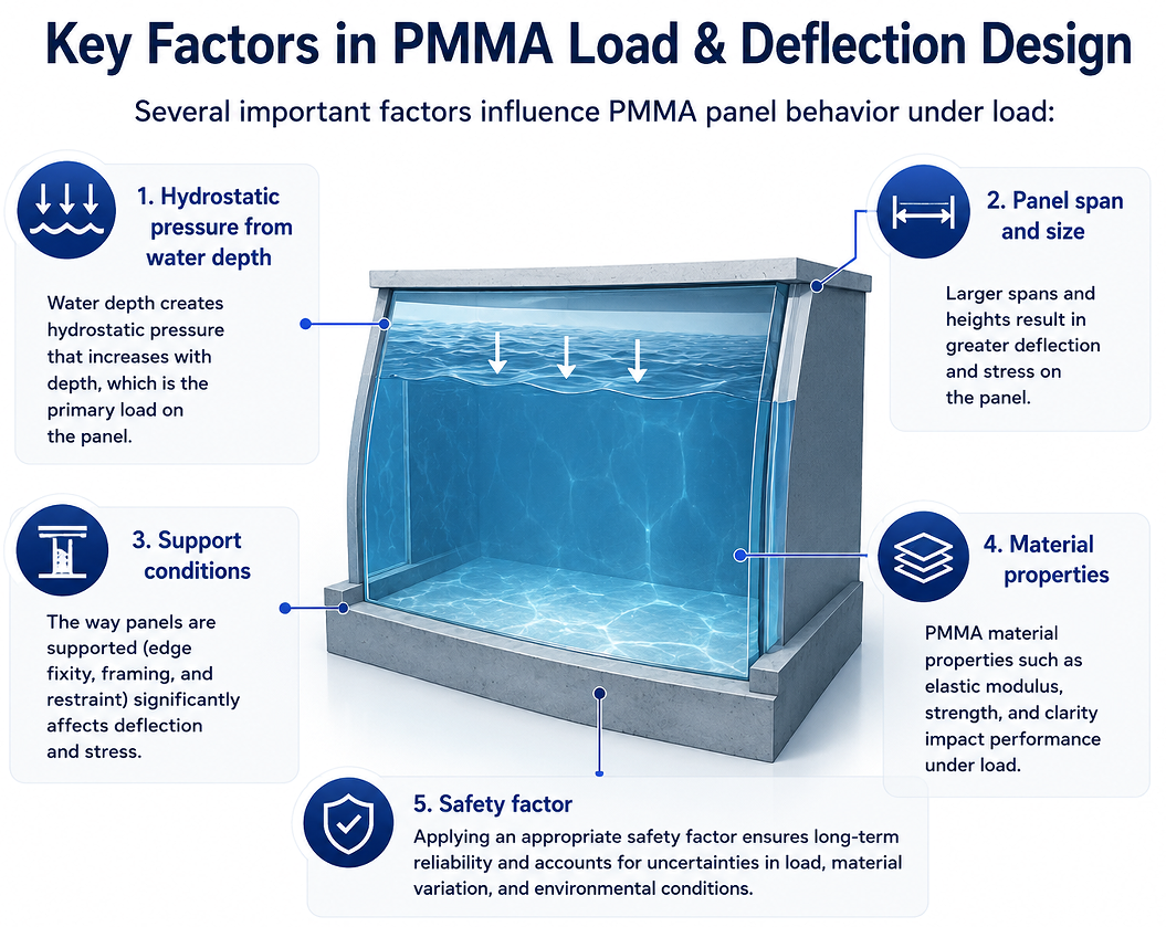 Key Factors in PMMA Loard & Deflection Design Ključni faktori u dizajnu opterećenja i otklona PMMA