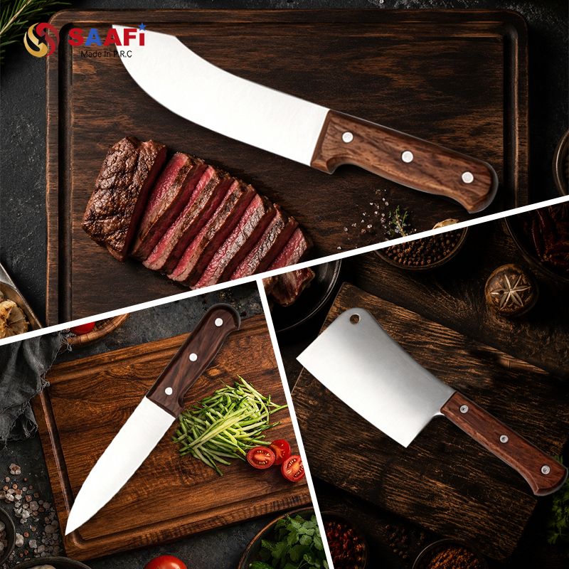 professional butcher knife set set coltelli da macellaio professionali