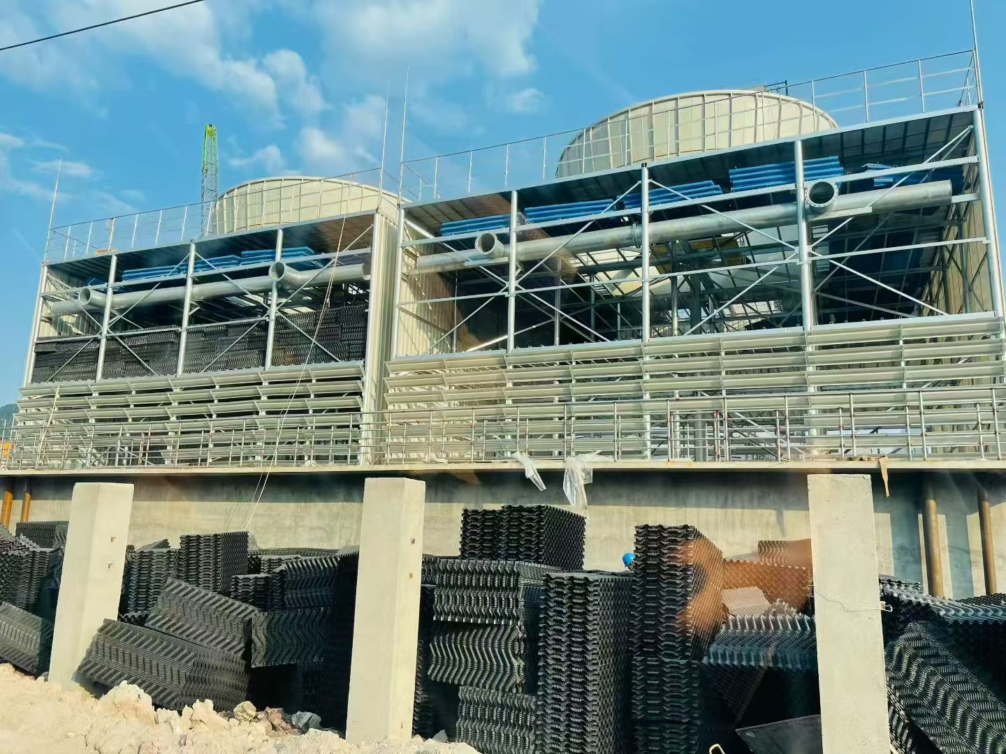 fill for cooling tower حشوة لبرج التبريد