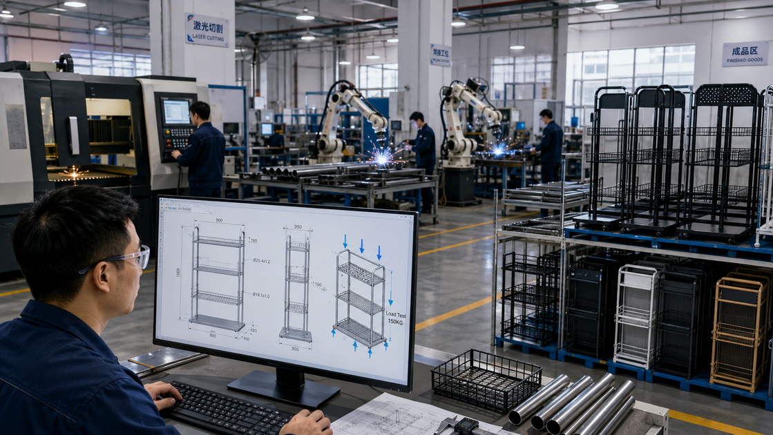 Metal Display Factory Overview Metal Propono Factory Overview