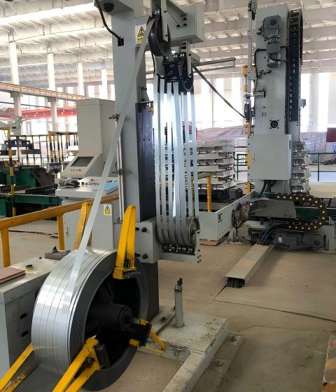 Aluminum Ingot Packaging Line Verpackungslinie für Aluminiumbarren