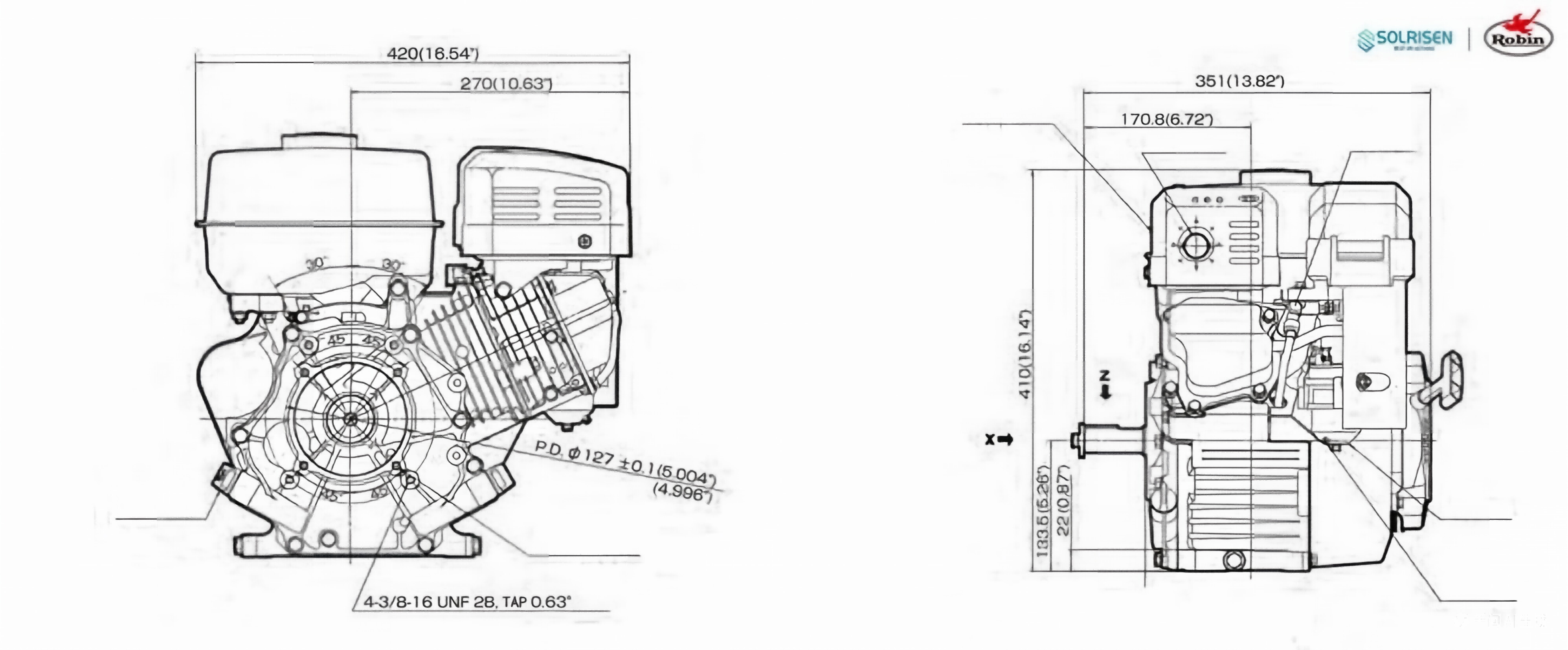 ex27-9hp-robin-subaru-engine محرك روبن سوبارو ex27-9hp
