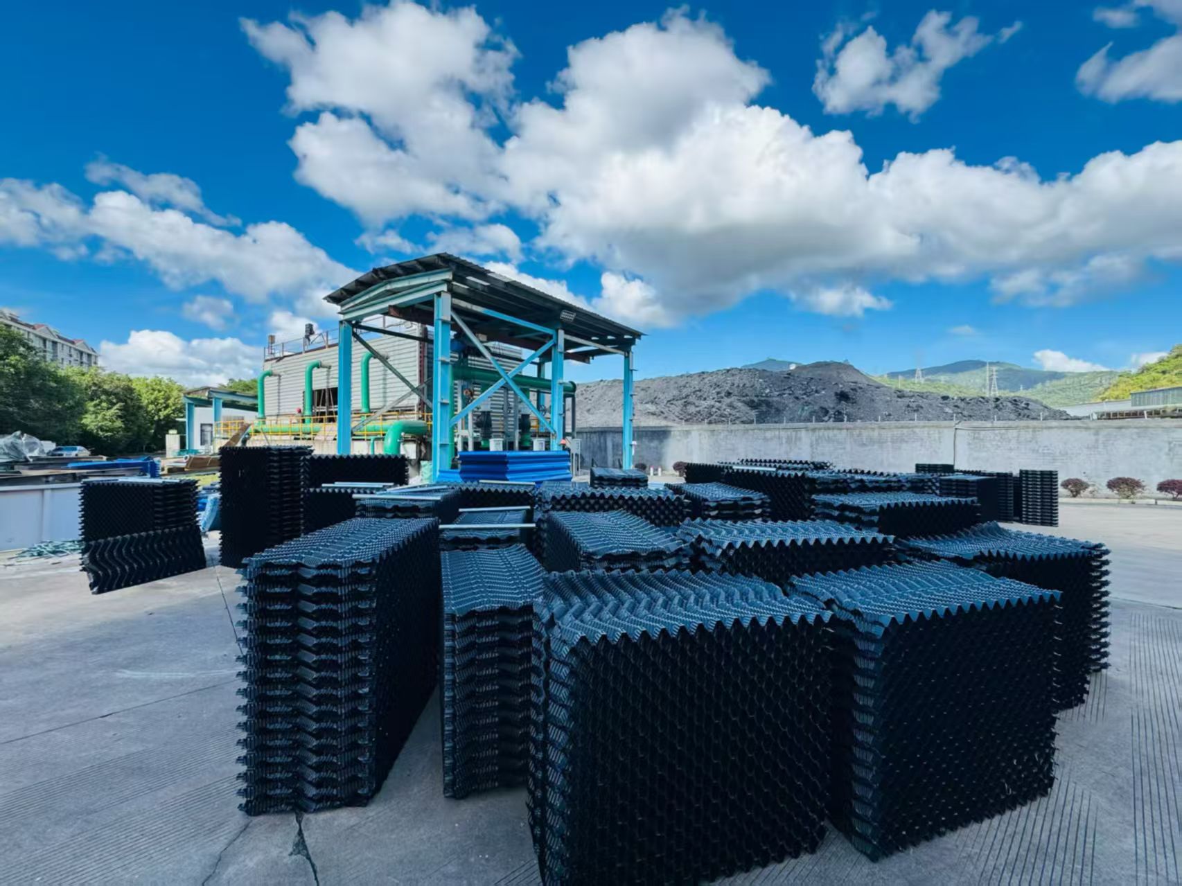 cooling tower fill relleno de torre de enfriamiento