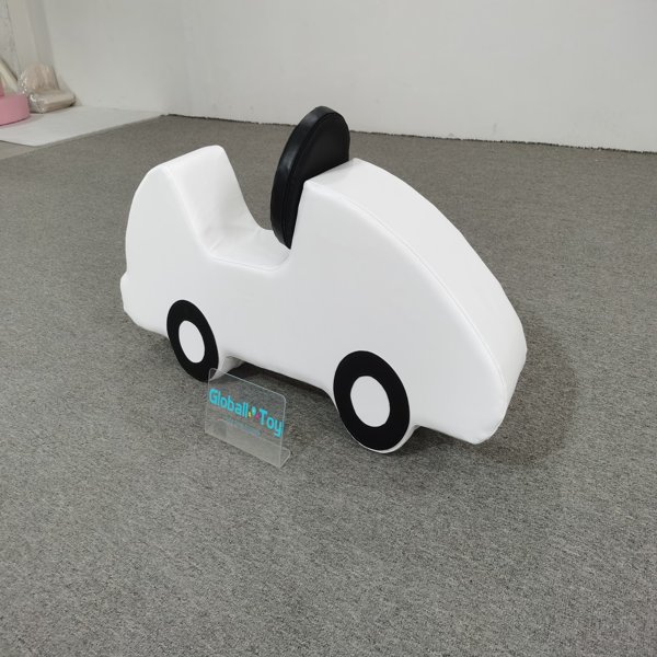 soft-play-ride-on-car-white-soft-foam-toddler-play-area-wholesale soft-play-ride-on-car-blanco-suave-espuma-área-de-juegos-para-niño-al por mayor