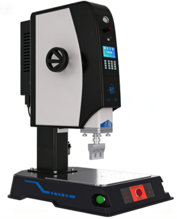 Ultrasonic plastic welding machine Saldatrice ad ultrasuoni per plastica
