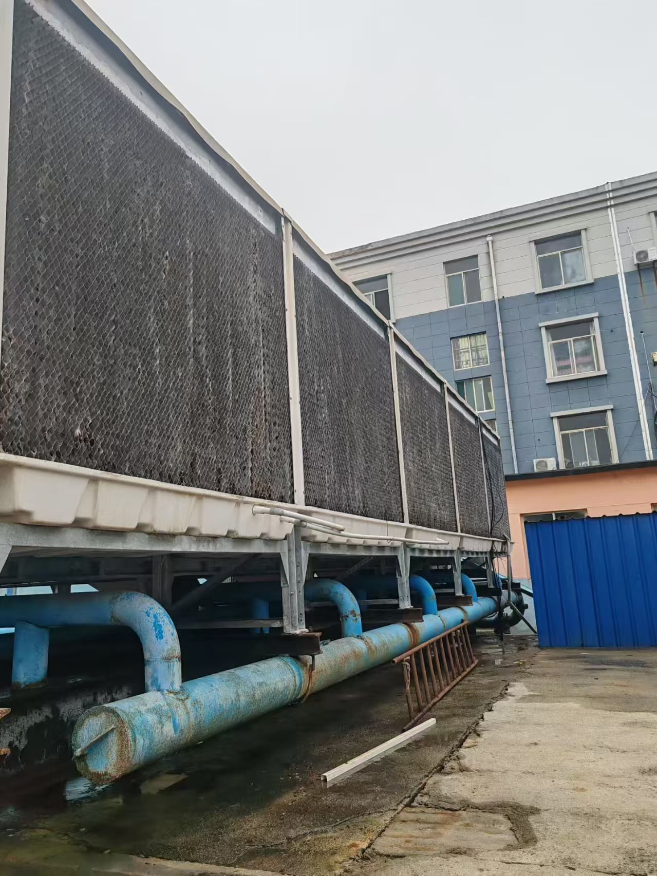 cooling tower fill replacement Koeltorenvulling vervanging