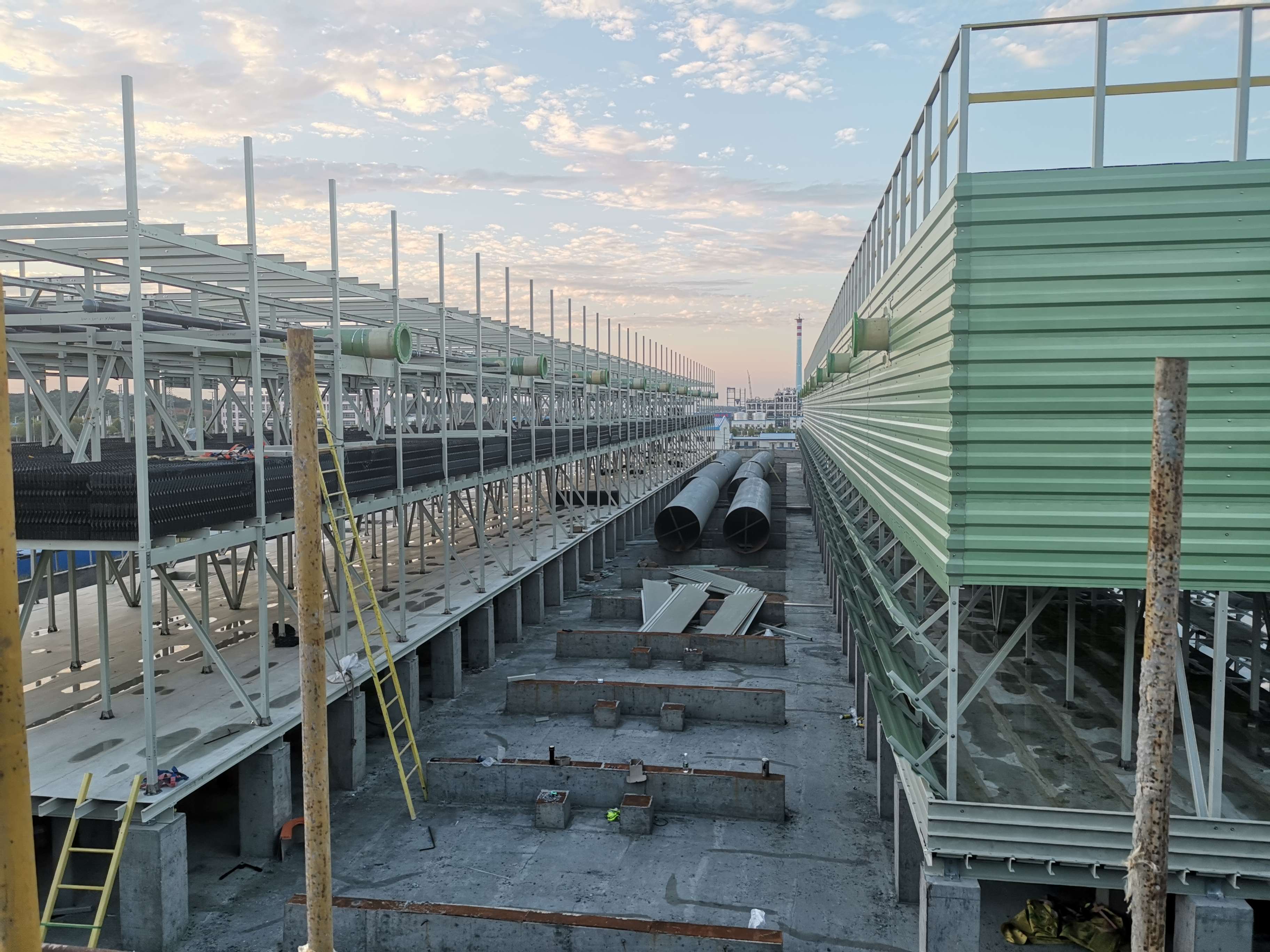 cooling Tower fills برج التبريد حشوات