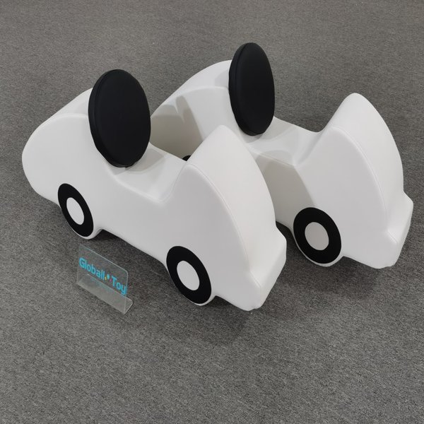 soft-play-car-double-white-black-soft-play-center-products-manufacturer soft-play-car-doble-blanco-negro-soft-play-center-fabricante-de-productos