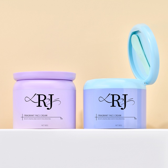 OEM Pink Plastic Powder Pot with Magnetic Spoon وعاء مسحوق بلاستيكي وردي OEM مع ملعقة مغناطيسية