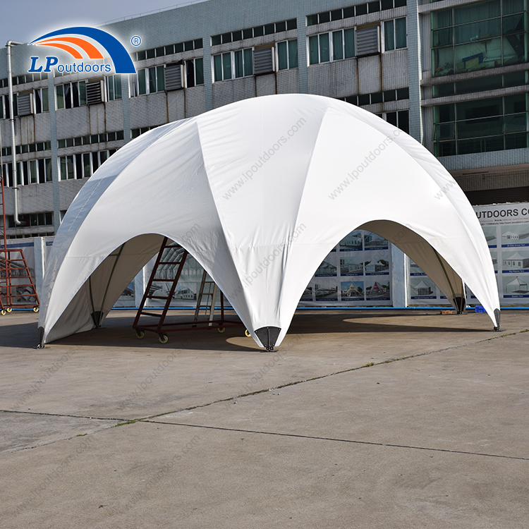 шестиугольная купольная палатка