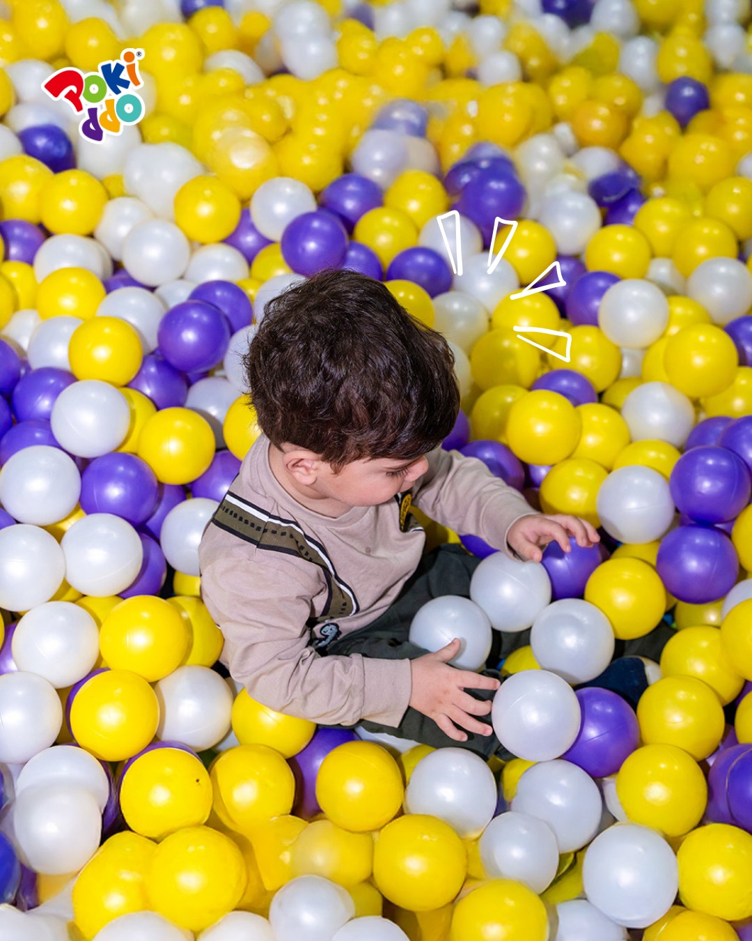 ملعب داخلي للأطفال حفرة الكرة