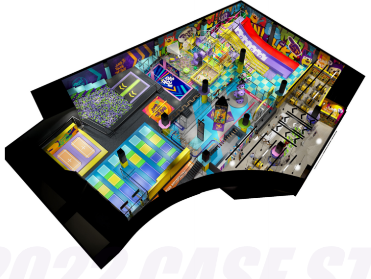 parque de trampolines