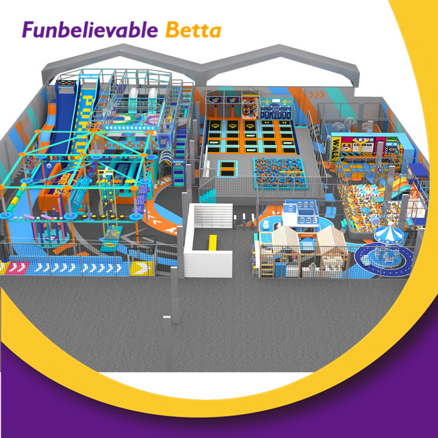 equipo de juego suave para interiores