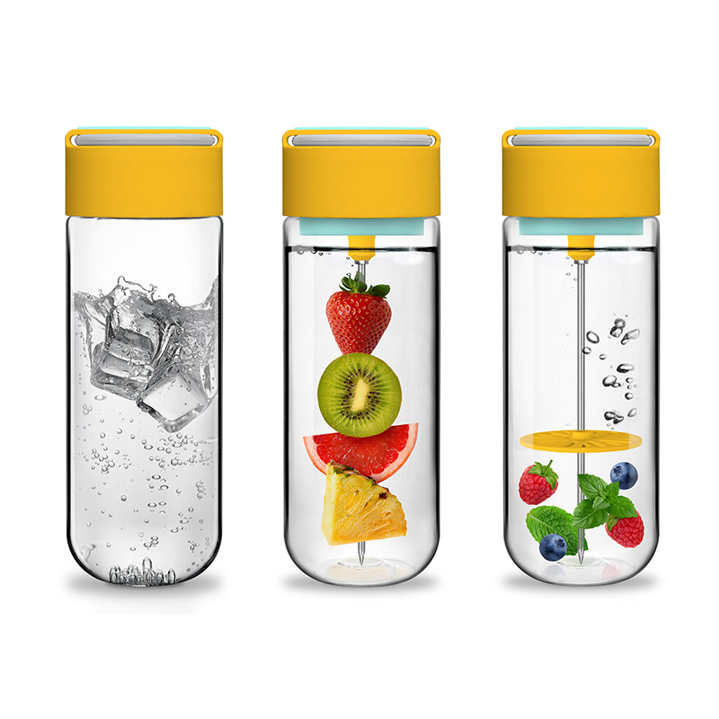 700ML Wholesale BPA FREE Plastic Fruit Infuser Water Bottle - Buy fruit ...