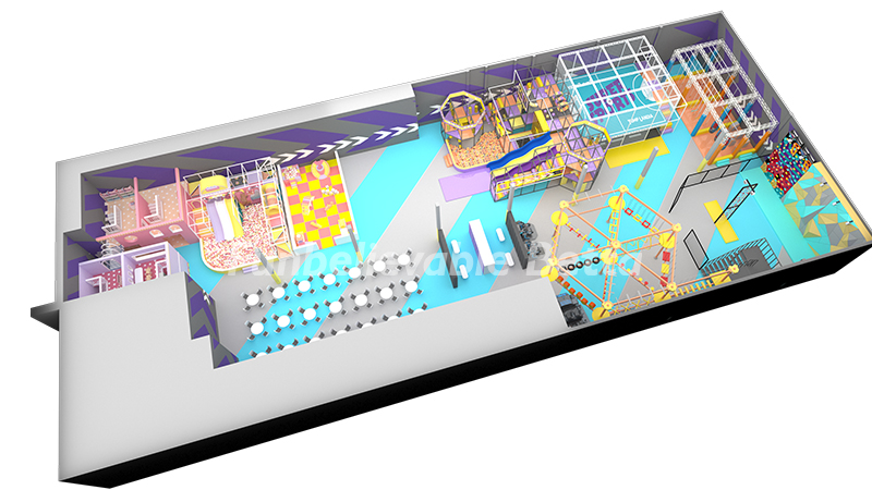 equipo de juego interior comercial
