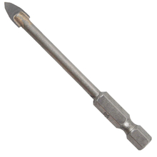 TCT Spear Porcelain Drill Bit, DIN6.35E shank, 6011 Series