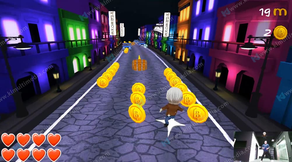 لعبة باركور متعددة اللاعبين