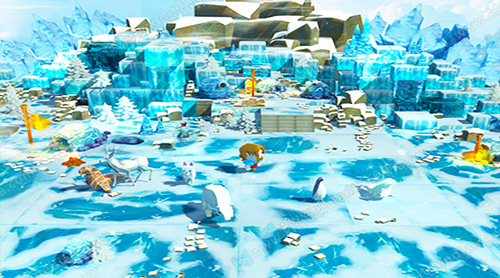 Draw alive - Snow World Theme