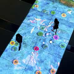 شاشة زجاجية ثلاثية الأبعاد ذات تأثير خاص