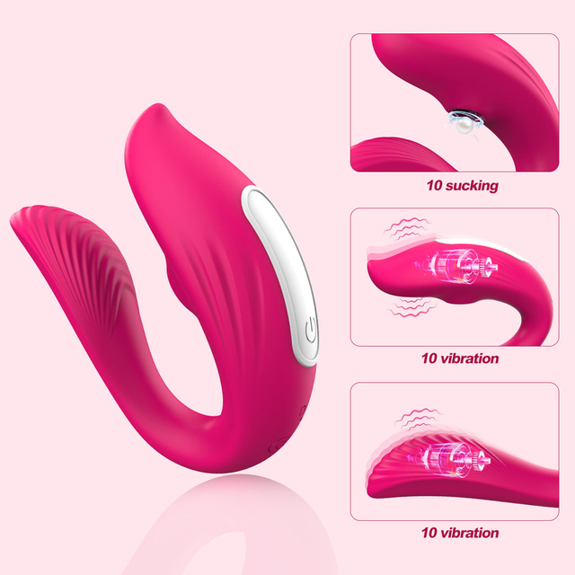 Godes vibrateurs 3 en 1 pour clitoris