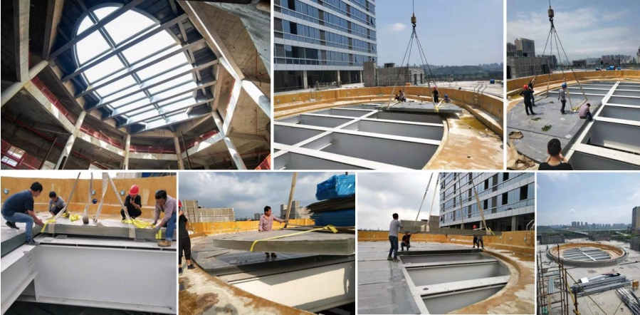 LEYU akrilo baseino sienelė