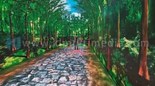 أربعة مواسم على جانب الطريق