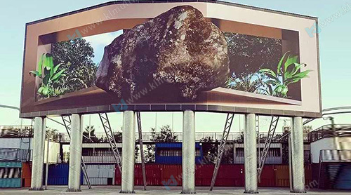 تخصيص لوحة إعلانية ثلاثية الأبعاد