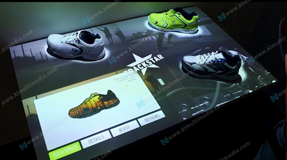 Interactive Projection Table