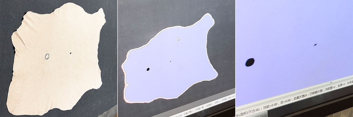 Schaffell-Schneidemaschine