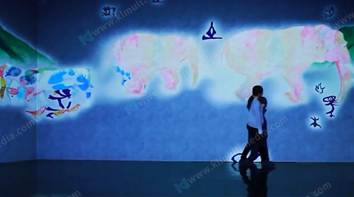 إسقاط النص غامرة