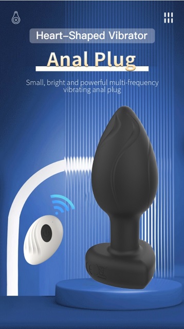 Vibrador Butt Plug Ilumina los juguetes sexuales anales