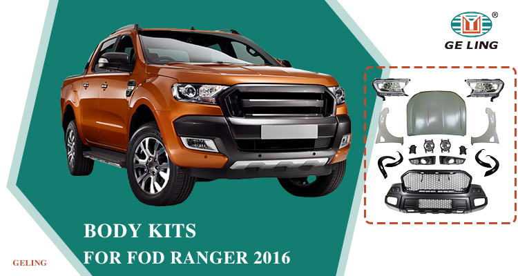 تحديث فورد رينجر T6 2012 إلى T8 Body Kits