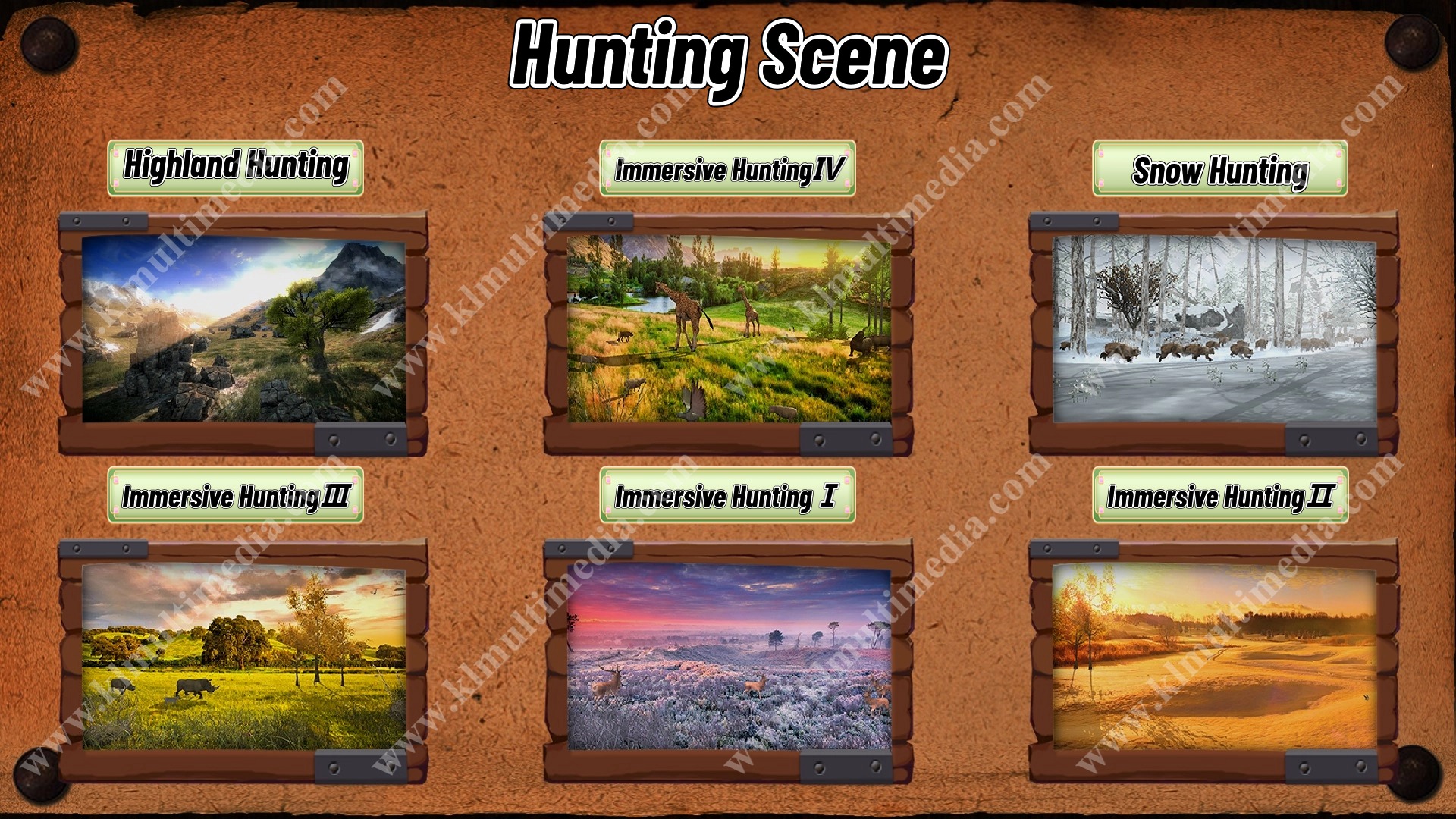 Projector Shooting Game list