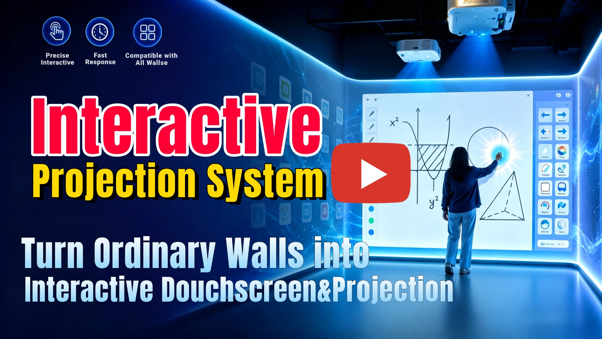 proyecci&oacute;n interactiva