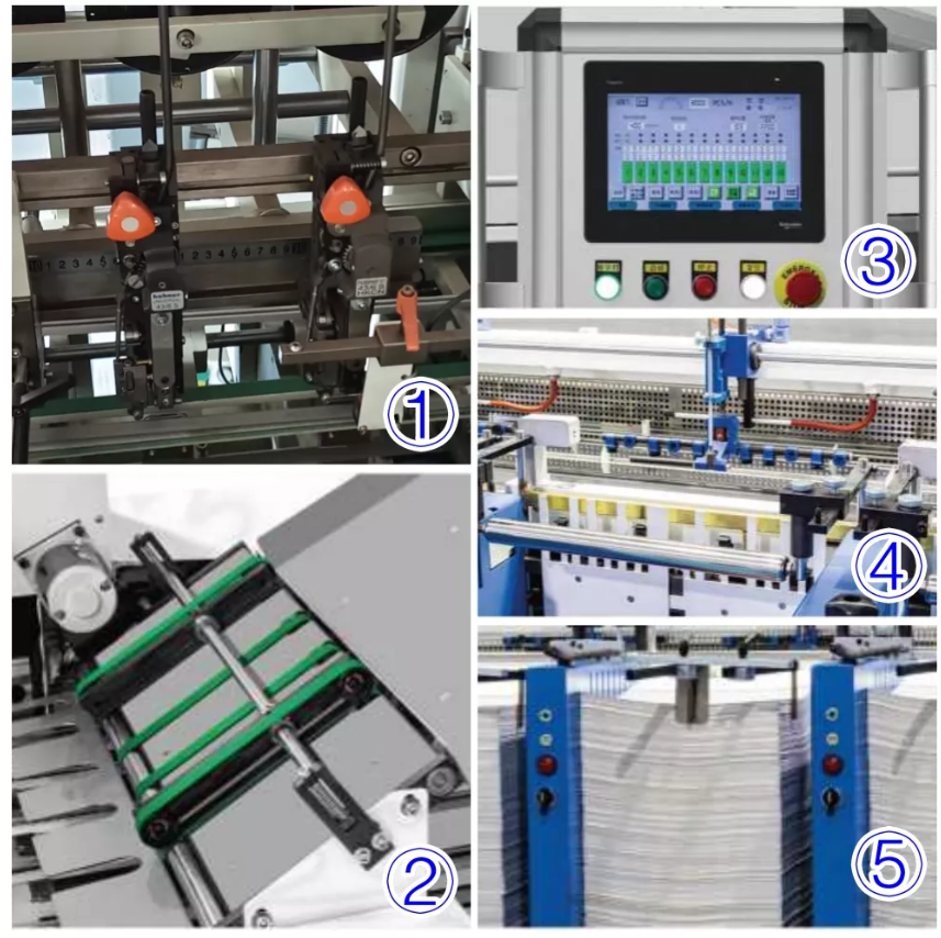 Pros&eacute;s kerja mesin collating horizontal
