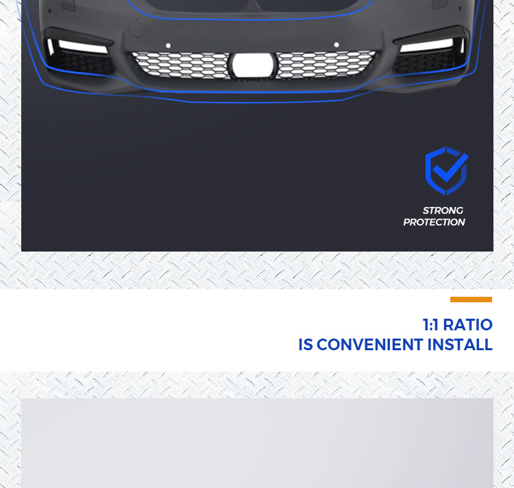 Zderzak przedni BMW serii 5 3